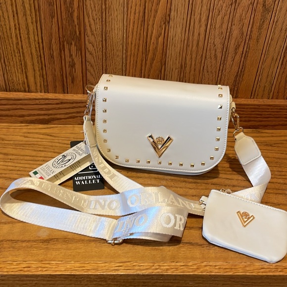 Valentino Orlandi Handbags - Valentino Orlandi Crossbody Vegan Leather Bag NWT